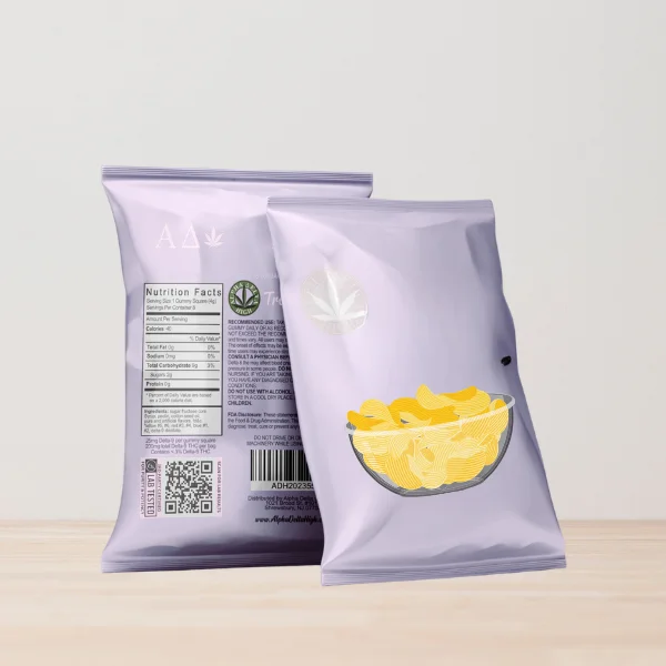 Custom Printed Chip Bags 4.5 x 6 "